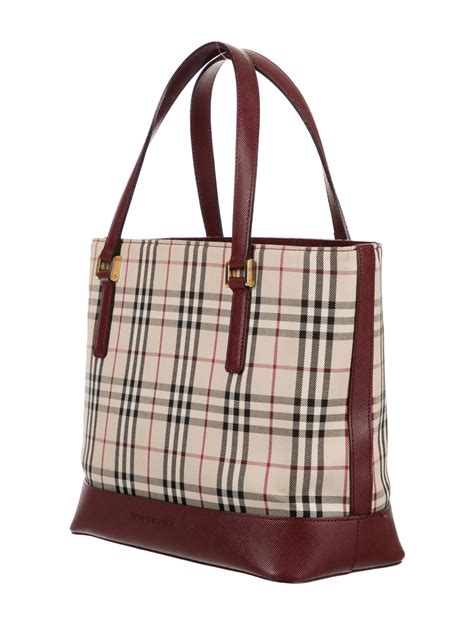 burberry tote handbag